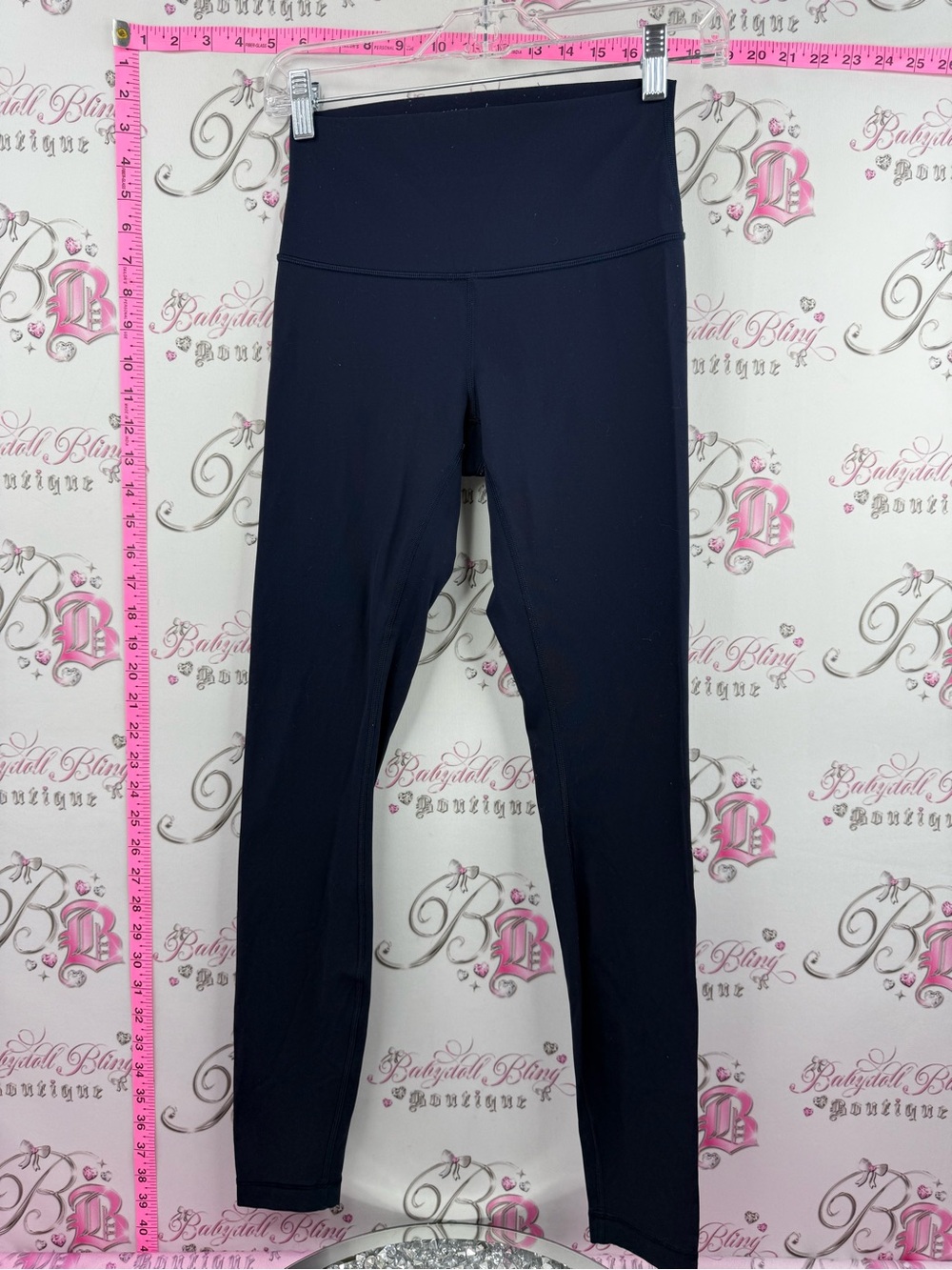 lululemon athletica leggings tights blue dark High-Waist Navy Leggings